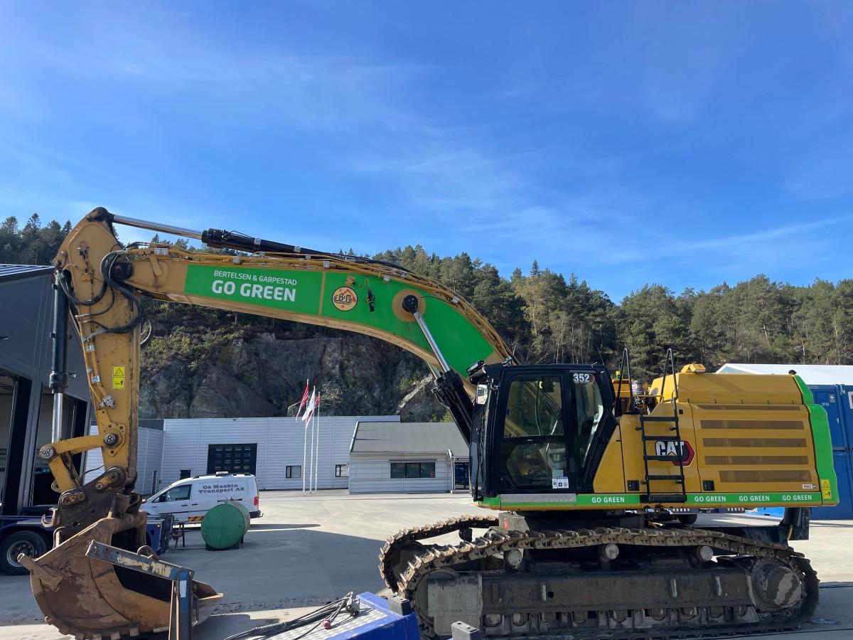 CAT 352 07C hybrid maskin - 1000V faststrøm 