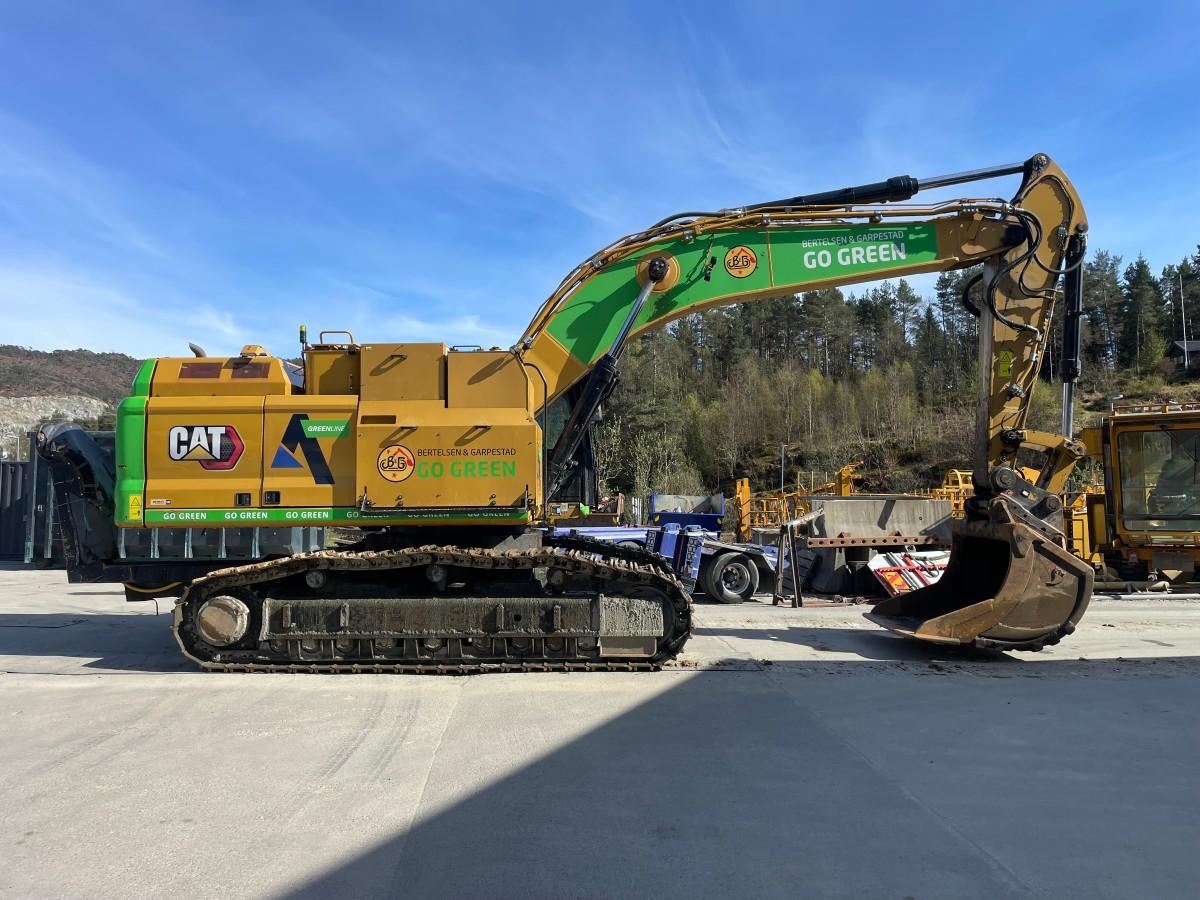CAT 352 07C hybrid maskin - 1000V faststrøm 