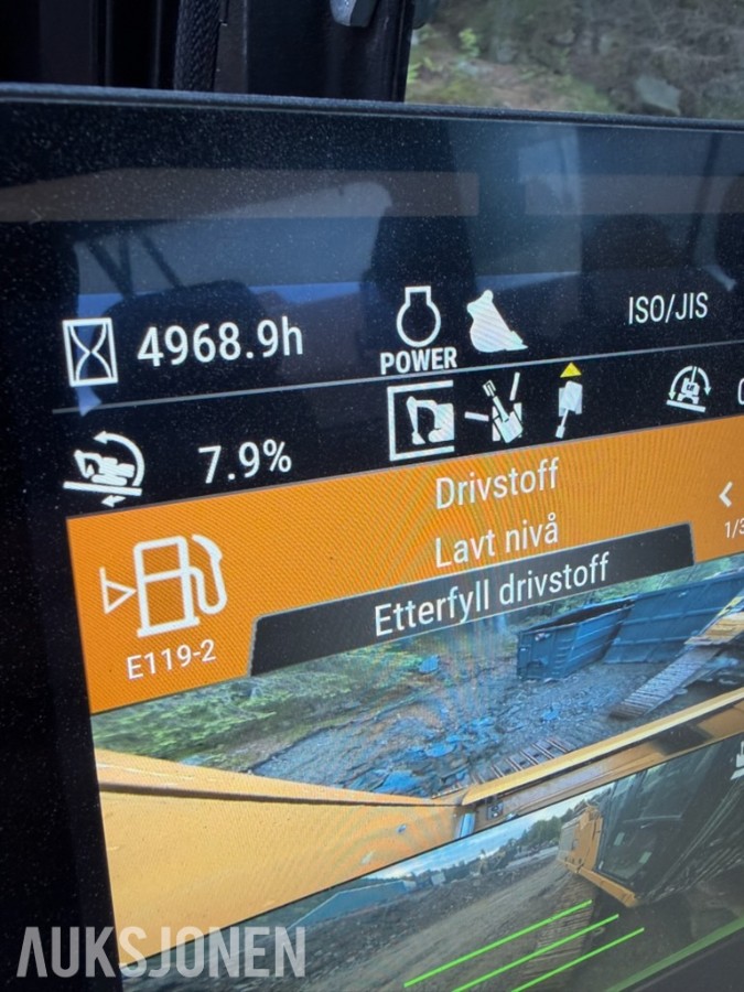 CAT 352 07C hybrid maskin - 1000V faststrøm 