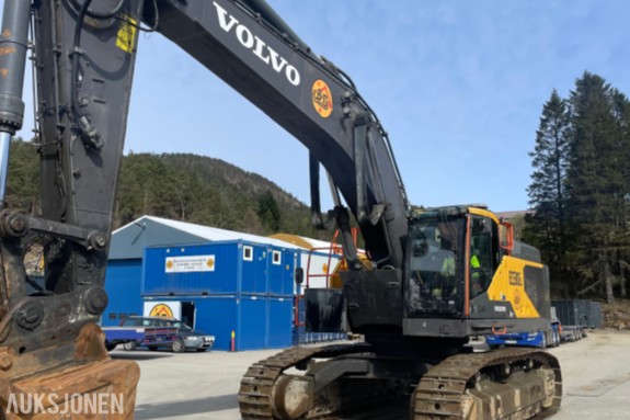 2021 Volvo EC530EL Beltegraver - 8311 timer - 2 skuffer Xsite Maskinstyring