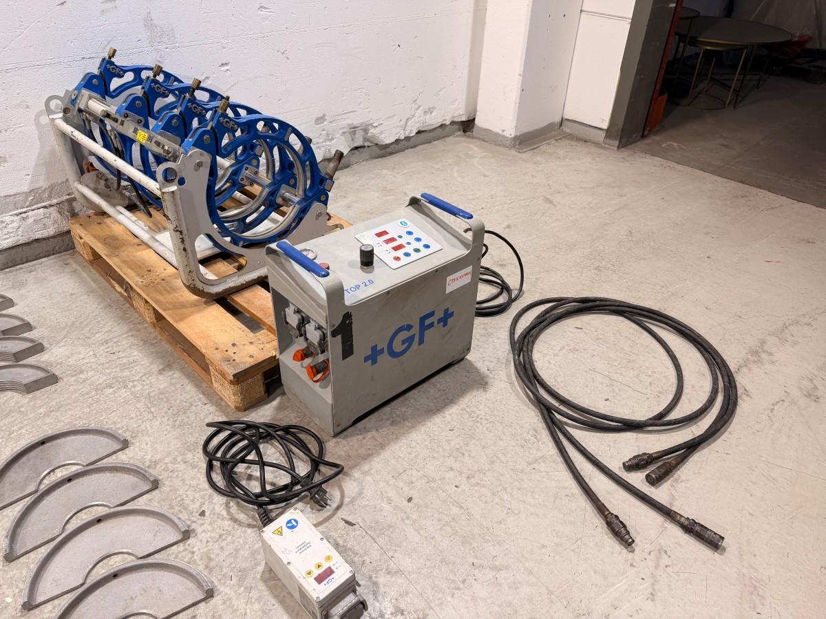 2023 GF 315 TOP PE-rørsveisemaskin 90–315 mm med reduksjonssett