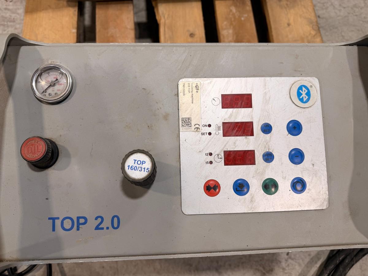 2023 GF 315 TOP PE-rørsveisemaskin 90–315 mm med reduksjonssett