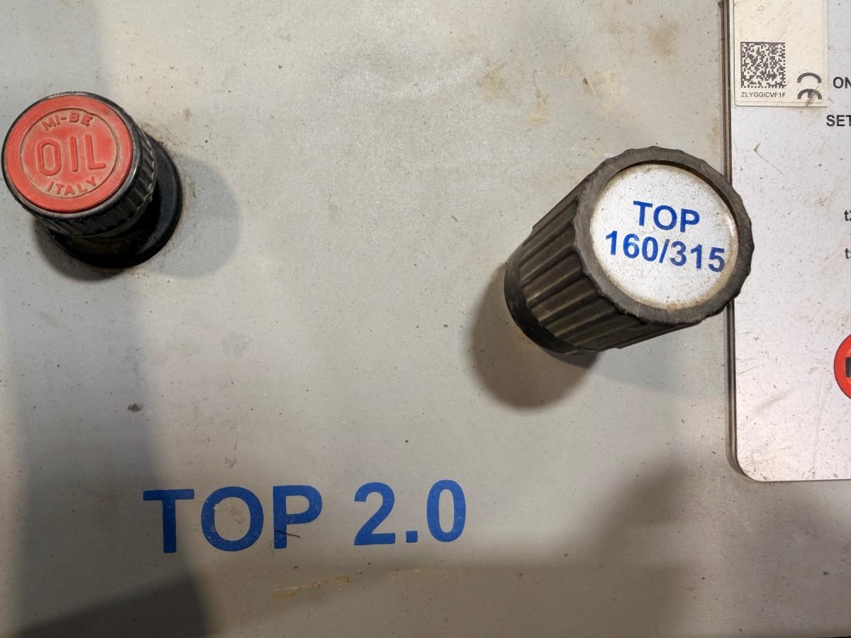 2023 GF 315 TOP PE-rørsveisemaskin 90–315 mm med reduksjonssett