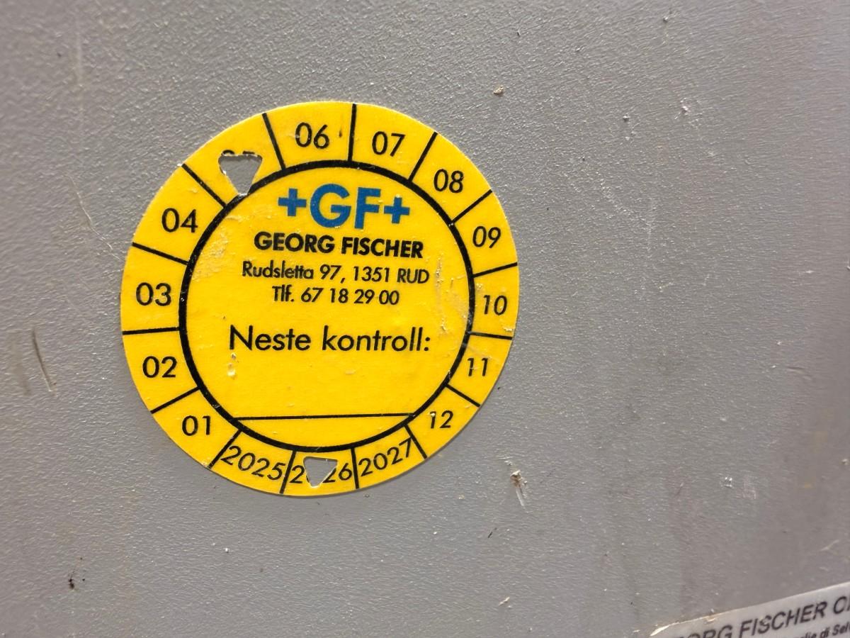 2023 GF 315 TOP PE-rørsveisemaskin 90–315 mm med reduksjonssett