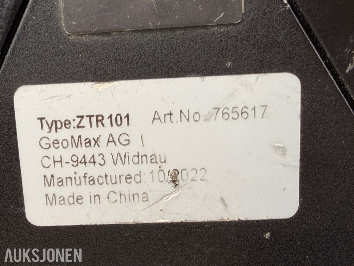 GeoMax Zoom95 totalstasjon med ZRT82 og tilbehør