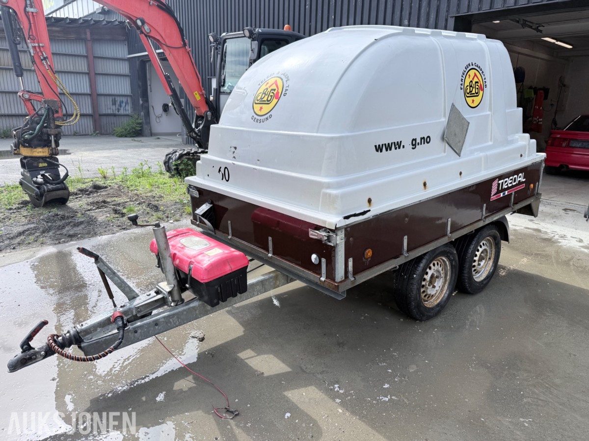 2018 Tredal T-15-BBK Sprengstoff henger