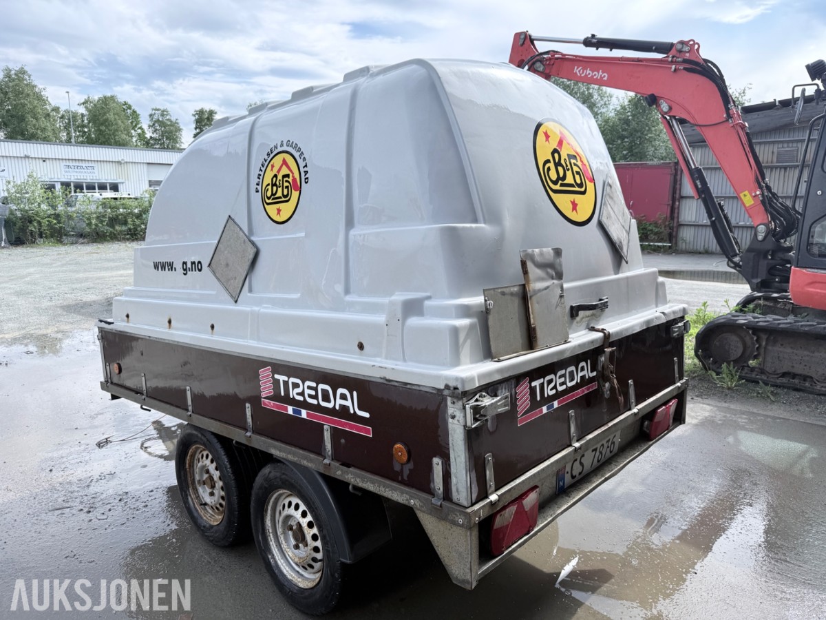 2018 Tredal T-15-BBK Sprengstoff henger