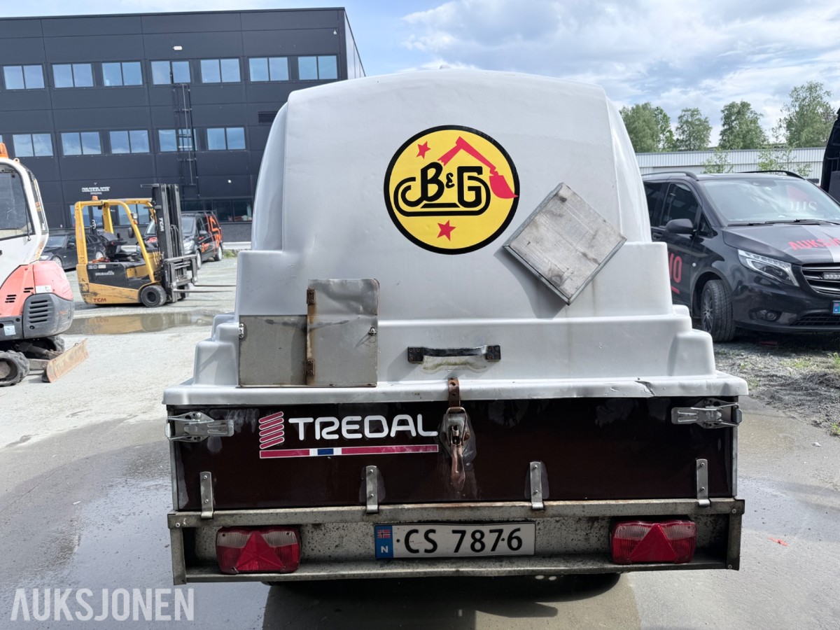 2018 Tredal T-15-BBK Sprengstoff henger