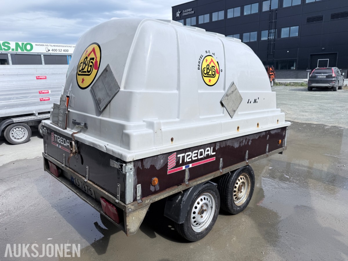2018 Tredal T-15-BBK Sprengstoff henger