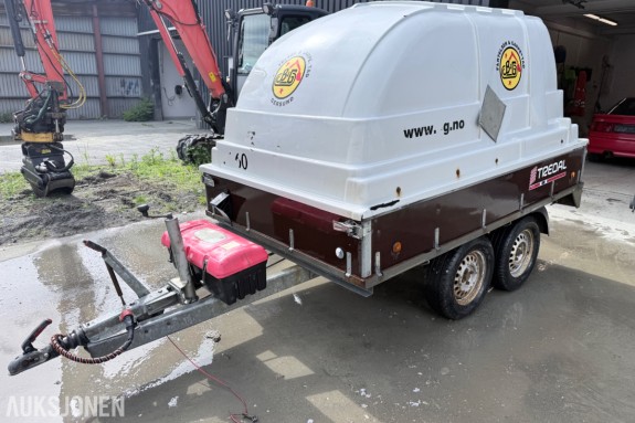 2018 Tredal T-15-BBK Sprengstoff henger