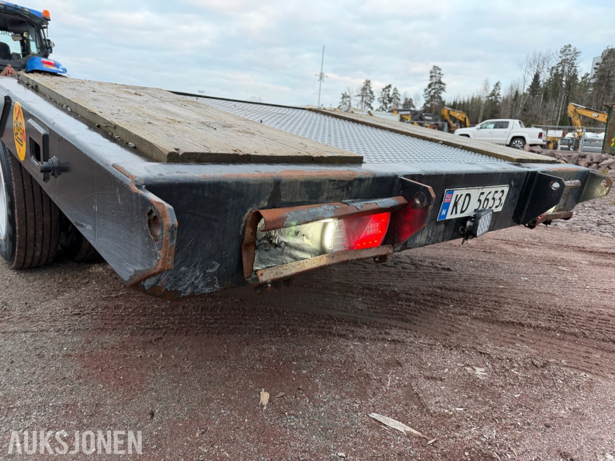 2021 PALMSE METALL PT 5750 Maskintralle med kjørebroer til traktor