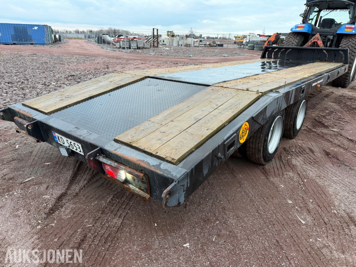 2021 PALMSE METALL PT 5750 Maskintralle med kjørebroer til traktor