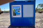 20 fots mannskapscontainer / brakkecontainer med 230V elektrisk anlegg