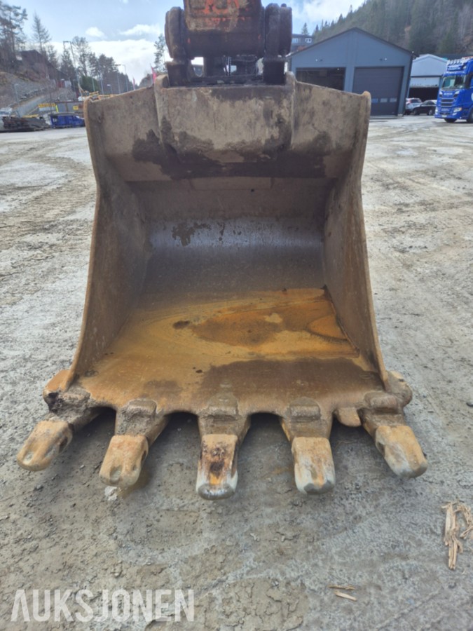 Doosan DX380LC-5. GPS, sentralsmøring, to-kam plater