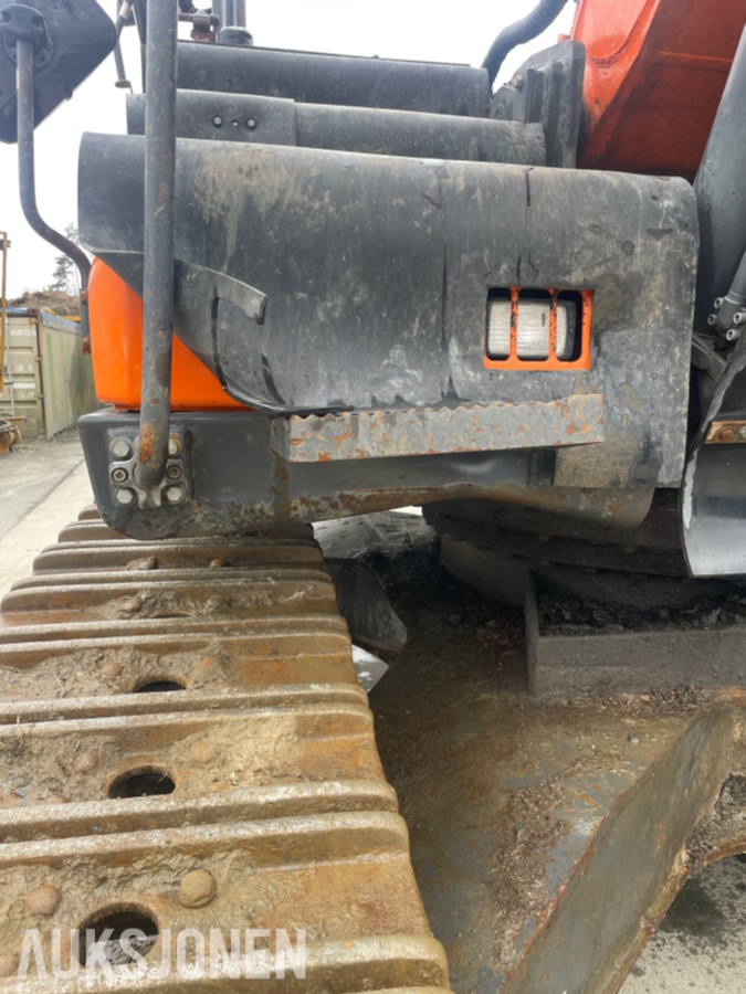 Doosan DX380LC-5. GPS, sentralsmøring, to-kam plater
