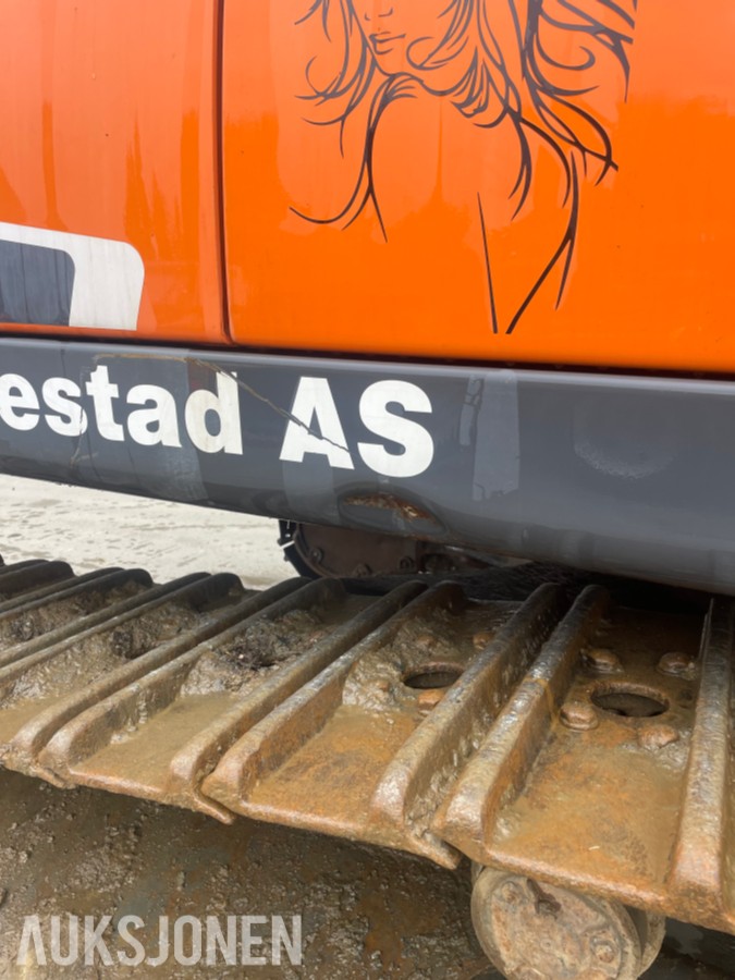 Doosan DX380LC-5. GPS, sentralsmøring, to-kam plater