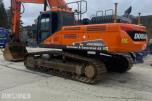 Doosan DX380LC-5. GPS, sentralsmøring, to-kam plater