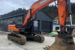 Doosan DX380LC-5. GPS, sentralsmøring, to-kam plater