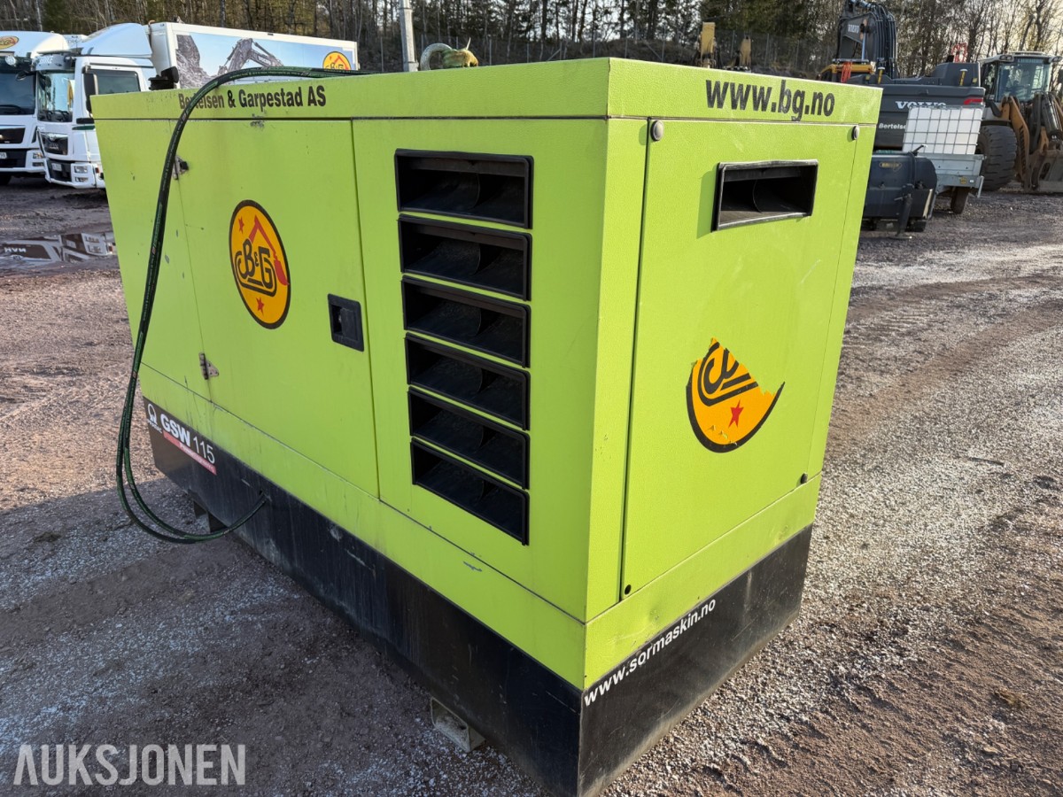 2021 PRAMAC GSW 115 kVA Aggregat