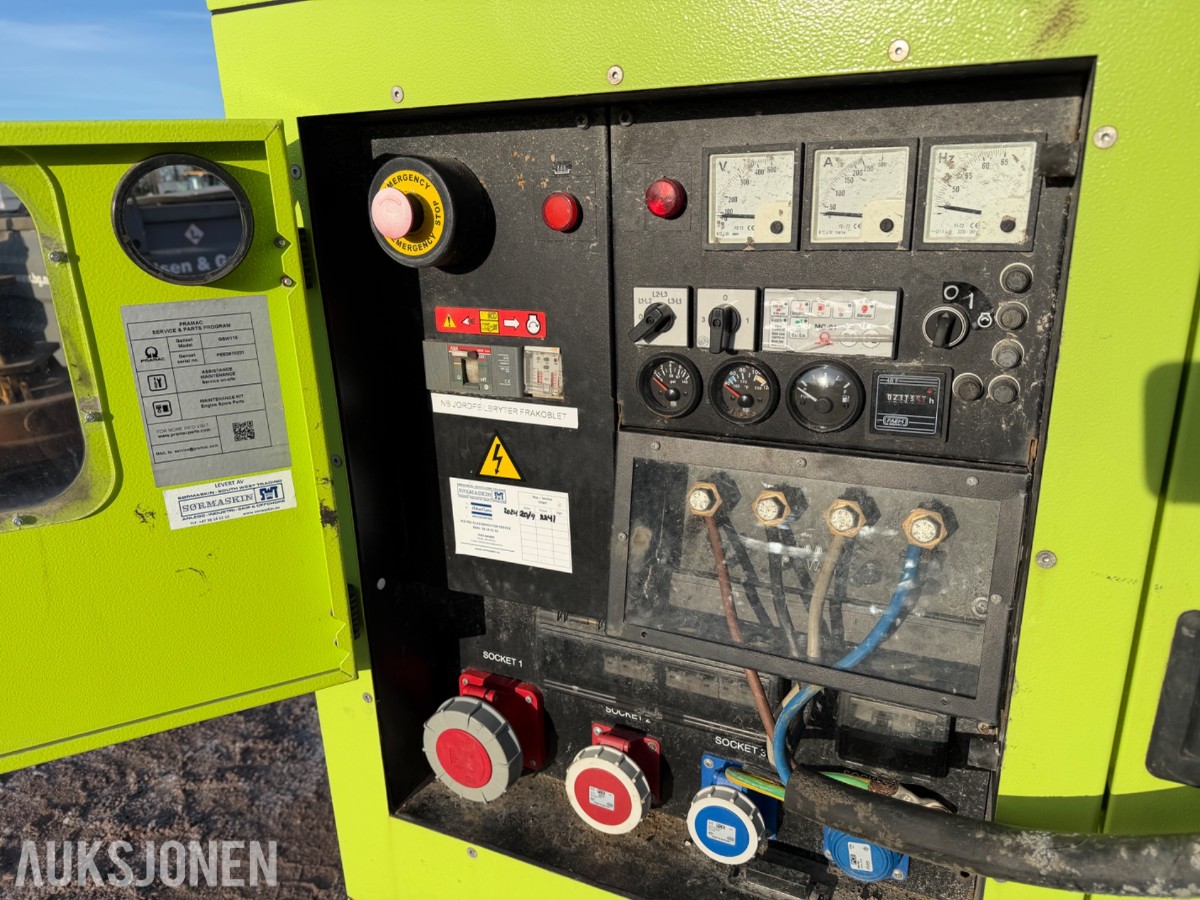 2021 PRAMAC GSW 115 kVA Aggregat