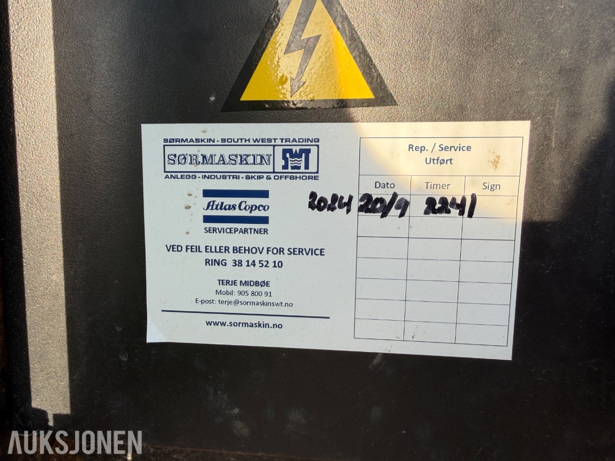 2021 PRAMAC GSW 115 kVA Aggregat