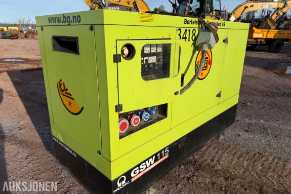 2021 PRAMAC GSW 115 kVA Aggregat