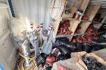 20 fots container med mye VA rørdeler ++