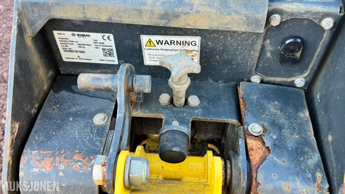 2021 Bomag BPR 35/60 Vibroplate