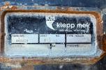 2023 Klepp Mek Dyrkingskuffe KM70 1700Kg 1700L Tann:440029 x4