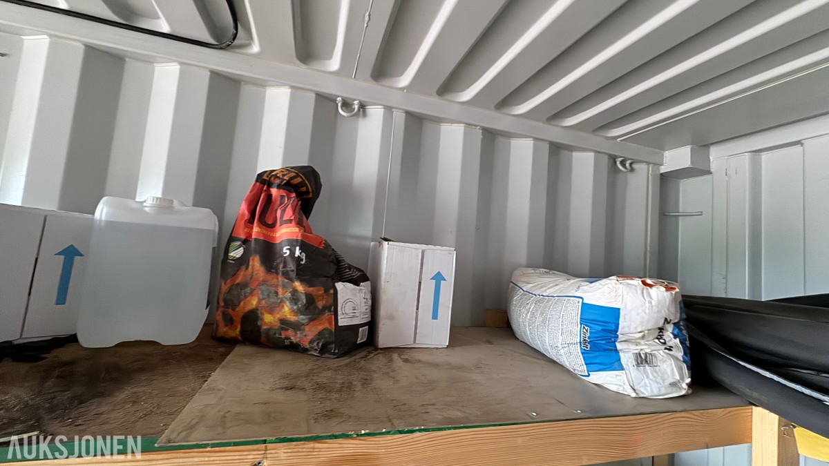 2014 Container 20 Fot arbeidscontainer – verktøy, løfteutstyr, materiell og tilbehør