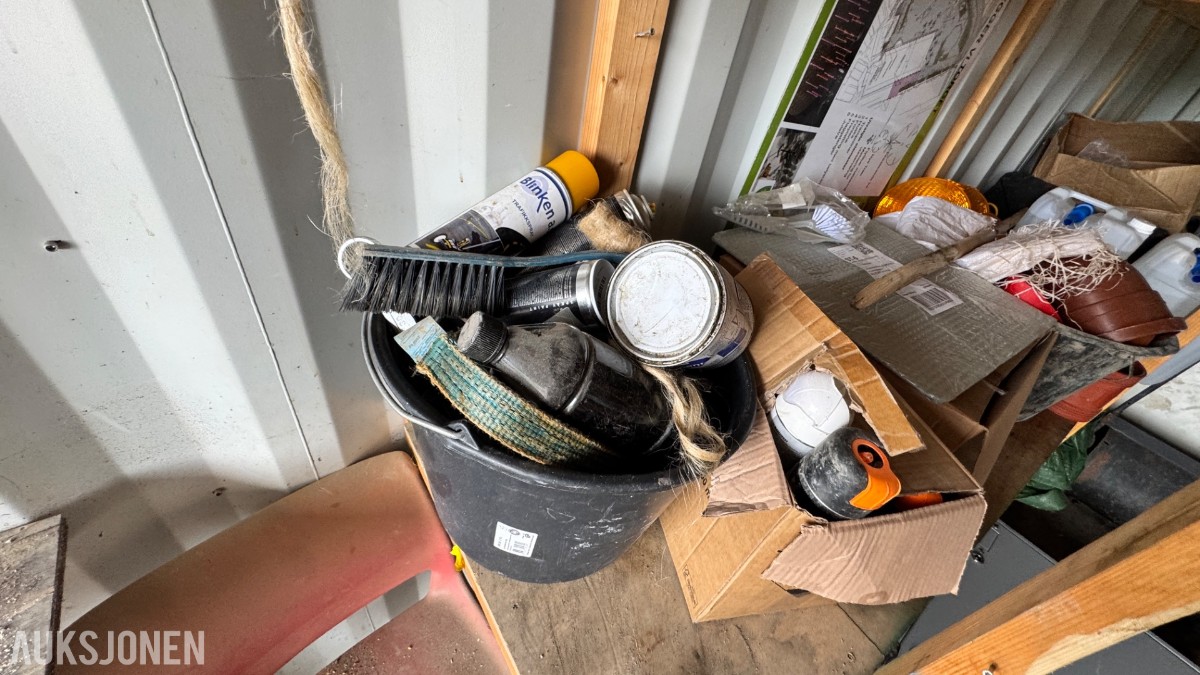 2014 Container 20 Fot arbeidscontainer – verktøy, løfteutstyr, materiell og tilbehør