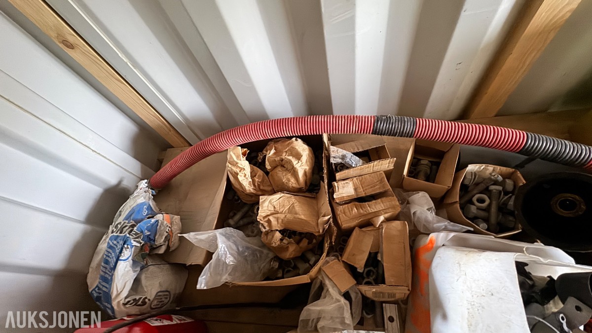 2014 Container 20 Fot arbeidscontainer – verktøy, løfteutstyr, materiell og tilbehør
