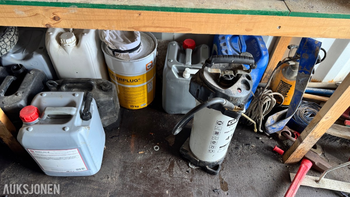 2014 Container 20 Fot arbeidscontainer – verktøy, løfteutstyr, materiell og tilbehør