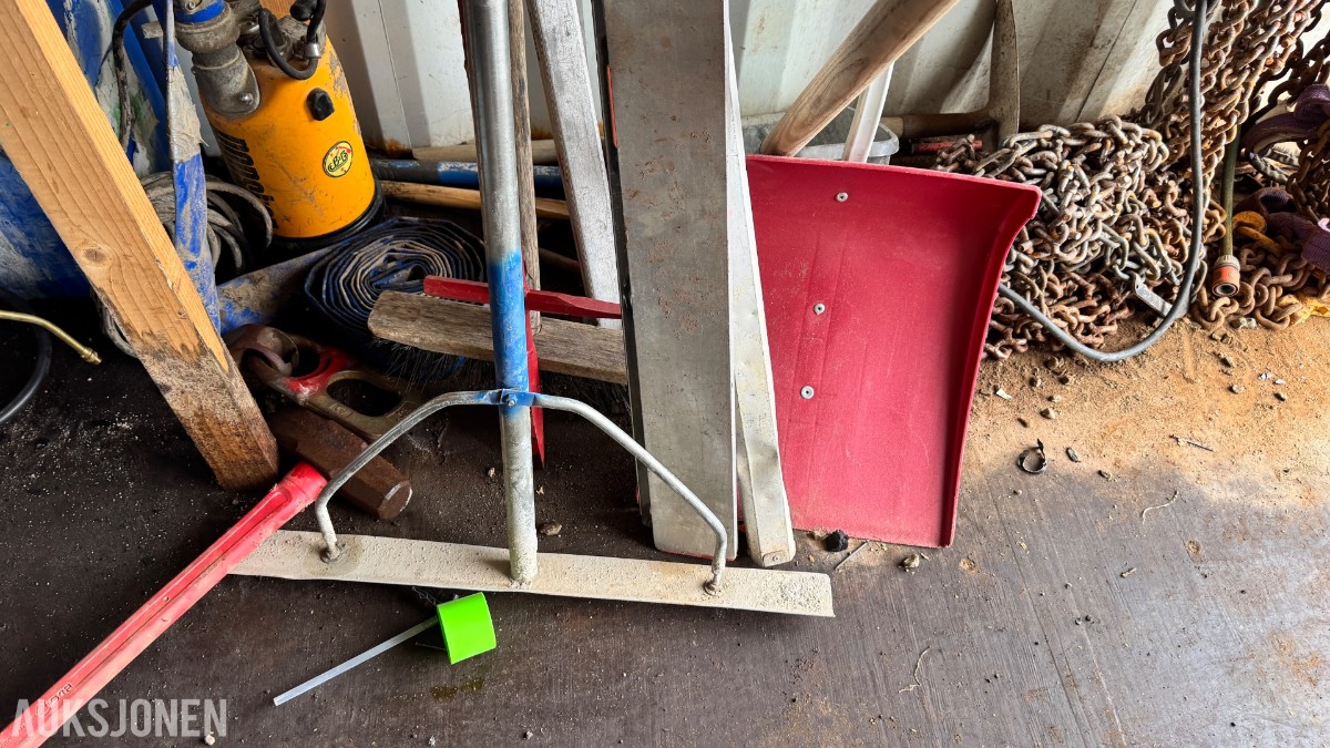 2014 Container 20 Fot arbeidscontainer – verktøy, løfteutstyr, materiell og tilbehør