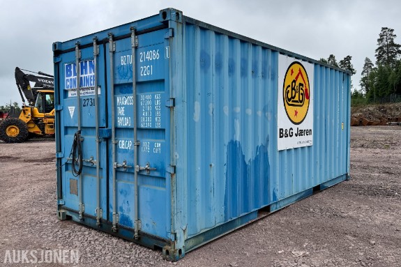 2014 Container 20 Fot arbeidscontainer – verktøy, løfteutstyr, materiell og tilbehør