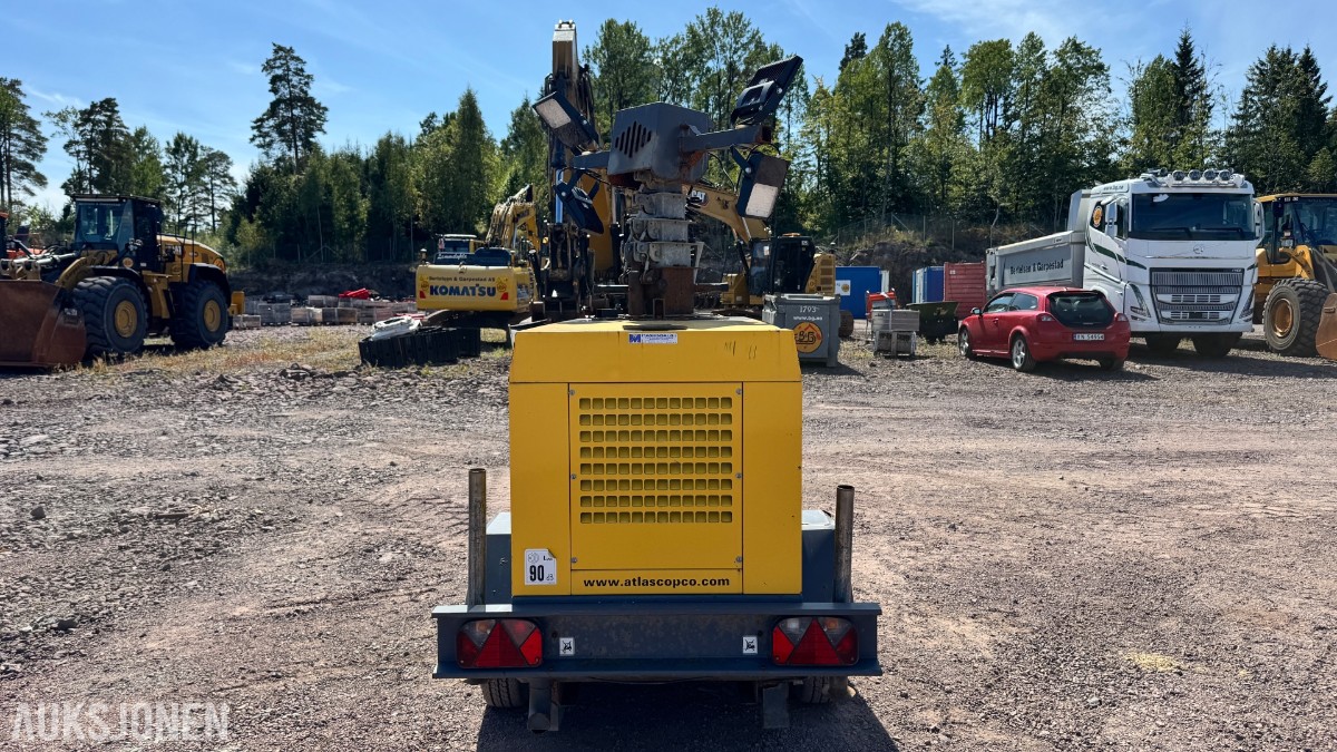 2015 Atlas Copco QLT H50 mobilt lystårn (lysmast)