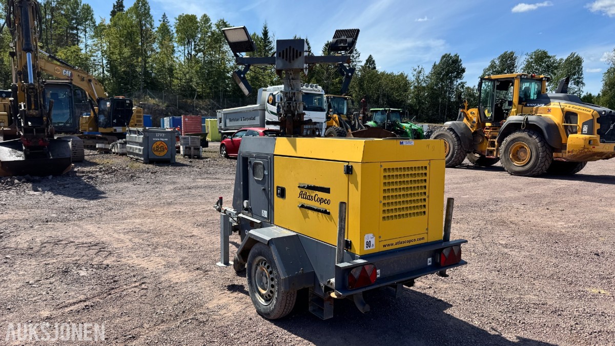 2015 Atlas Copco QLT H50 mobilt lystårn (lysmast)