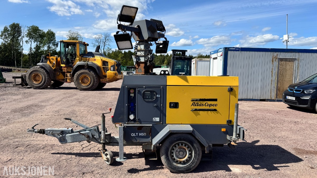 2015 Atlas Copco QLT H50 mobilt lystårn (lysmast)