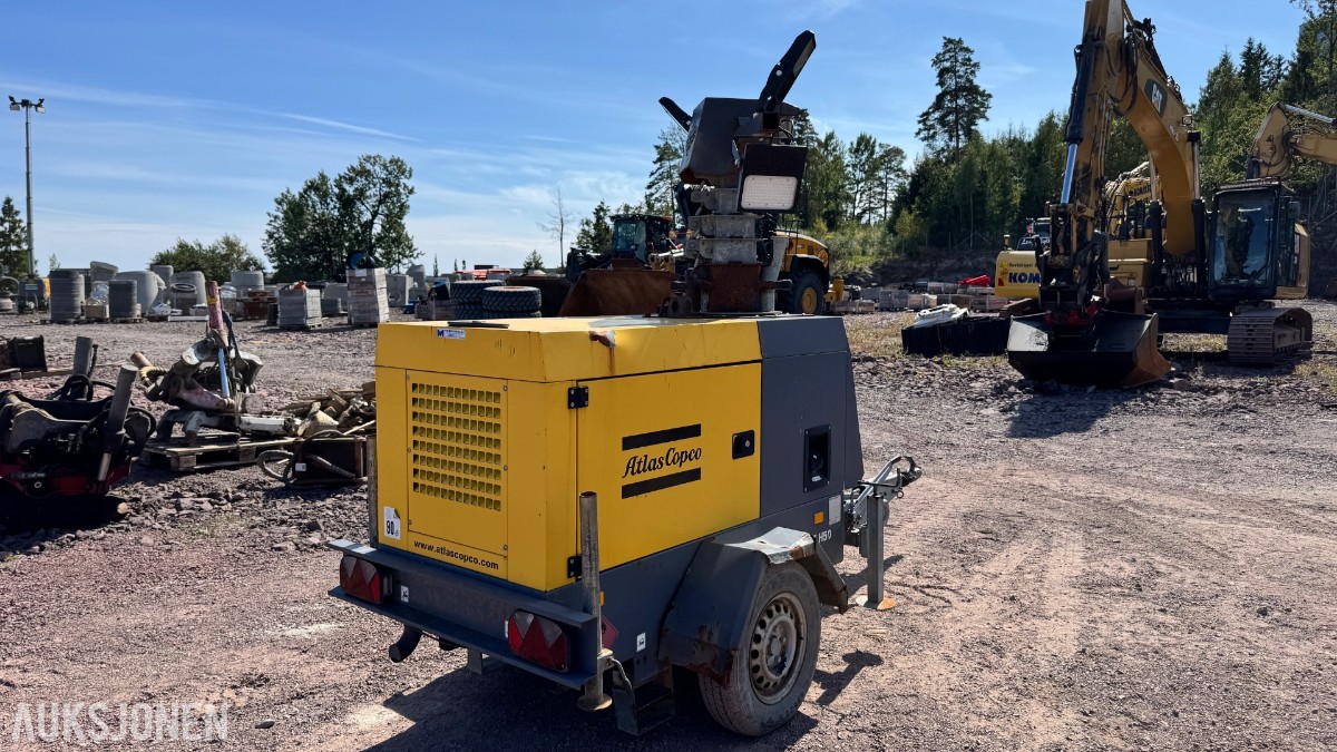 2015 Atlas Copco QLT H50 mobilt lystårn (lysmast)