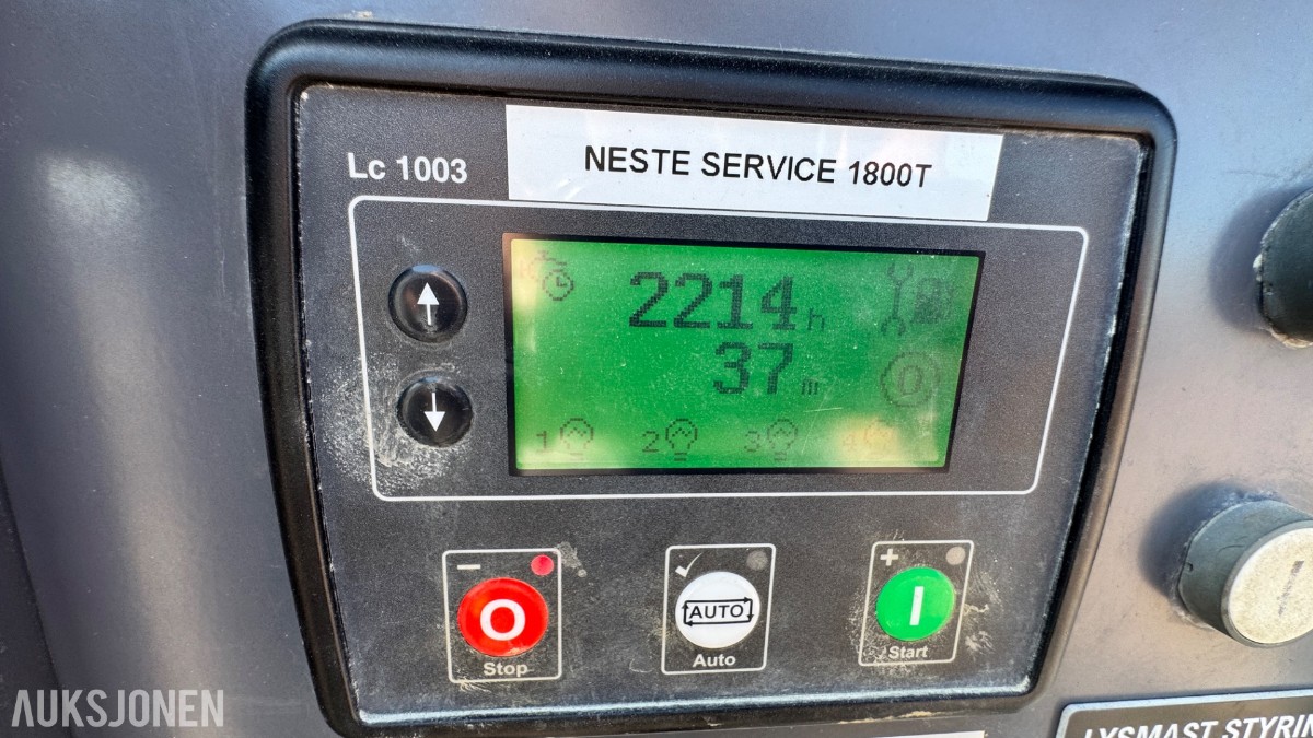 2015 Atlas Copco QLT H50 mobilt lystårn (lysmast)
