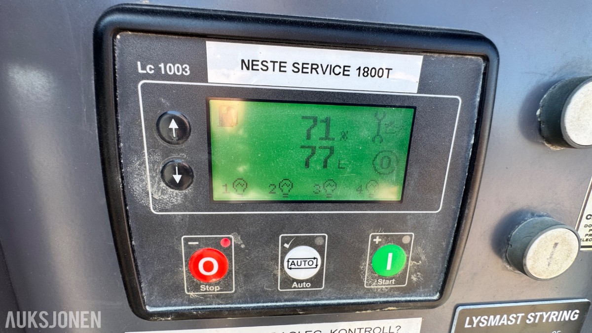 2015 Atlas Copco QLT H50 mobilt lystårn (lysmast)