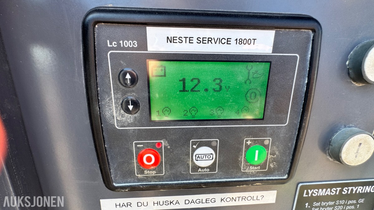 2015 Atlas Copco QLT H50 mobilt lystårn (lysmast)