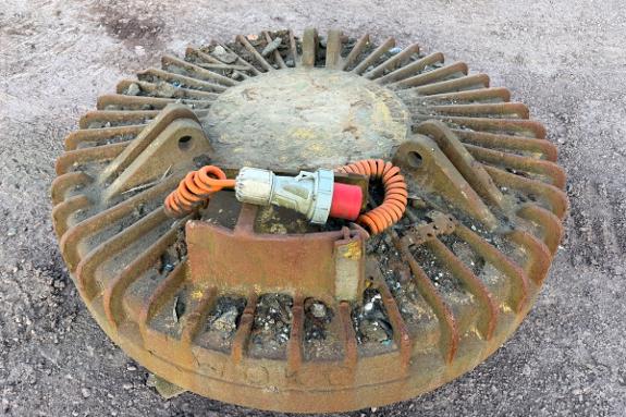 WOKO elektromagnet / løftemagnet RSL1500P – Ø1500 mm