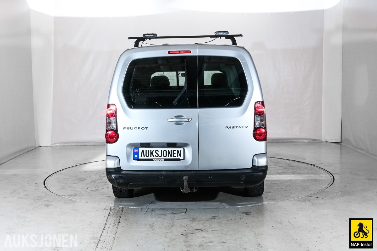 2018 Peugeot Partner 1.6D 99HK HENGERFESTE CRUISE SKYVEDØRER