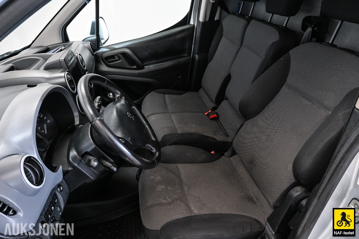 2018 Peugeot Partner 1.6D 99HK HENGERFESTE CRUISE SKYVEDØRER