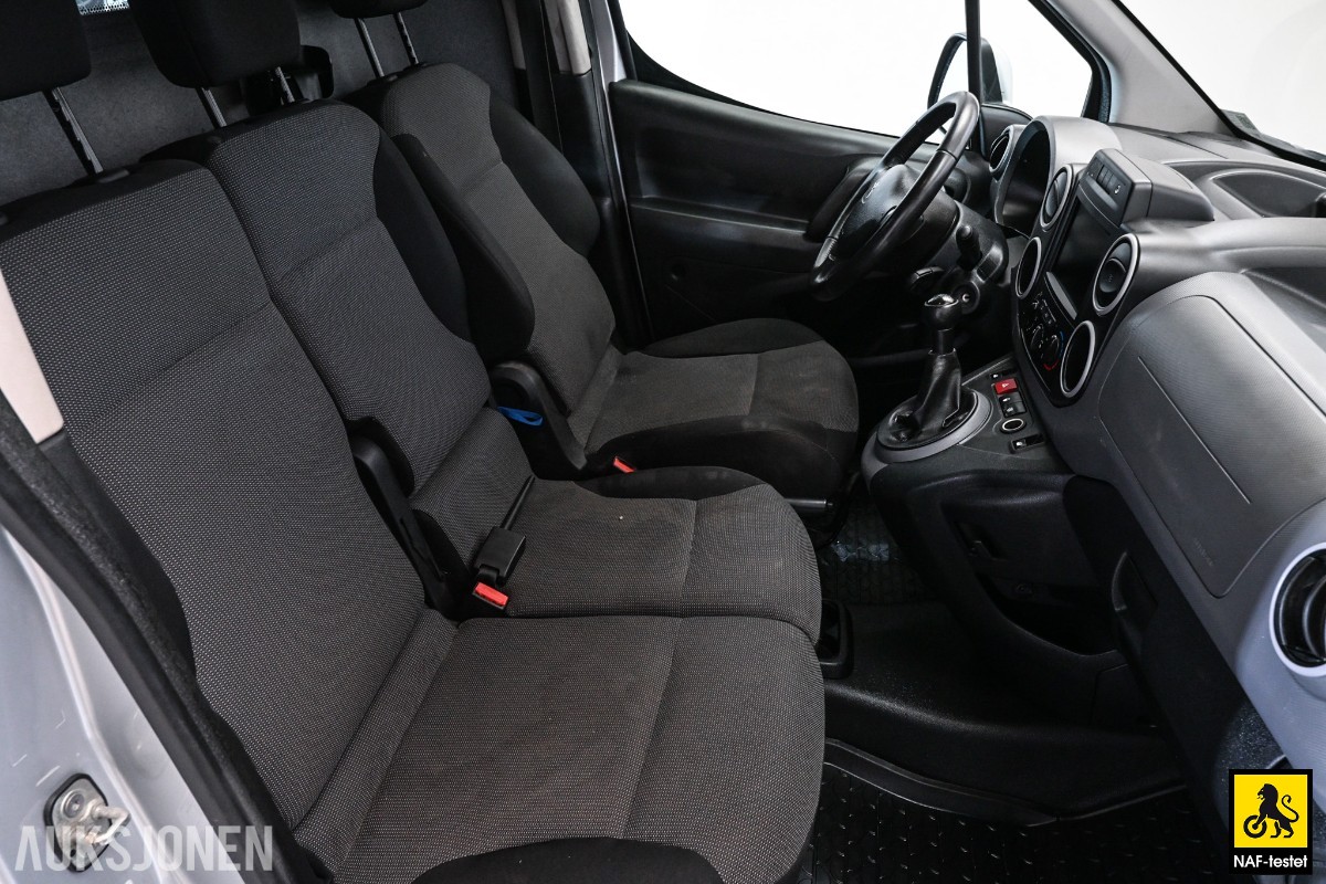 2018 Peugeot Partner 1.6D 99HK HENGERFESTE CRUISE SKYVEDØRER
