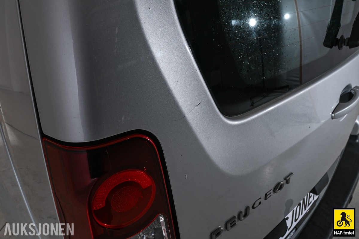 2018 Peugeot Partner 1.6D 99HK HENGERFESTE CRUISE SKYVEDØRER