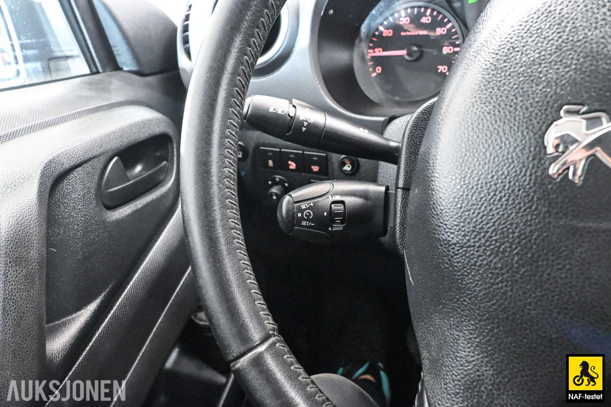 2018 Peugeot Partner 1.6D 99HK HENGERFESTE CRUISE SKYVEDØRER