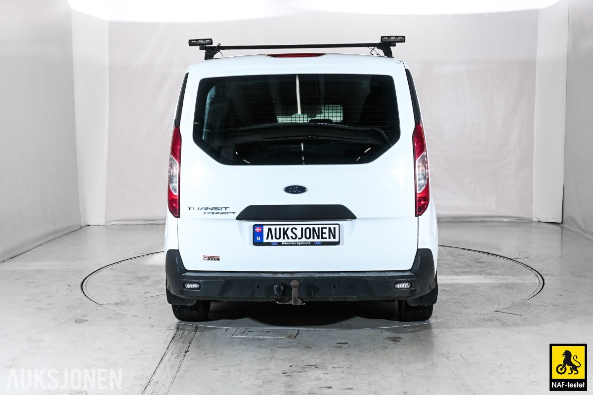 2017 Ford Transit Connect 101HK TDCI 3-SETER HENGERFESTE VARMER SERVICEHISTORIKK