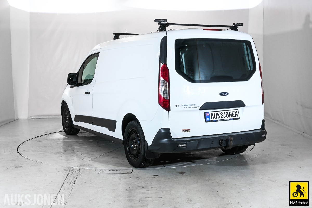 2017 Ford Transit Connect 101HK TDCI 3-SETER HENGERFESTE VARMER SERVICEHISTORIKK